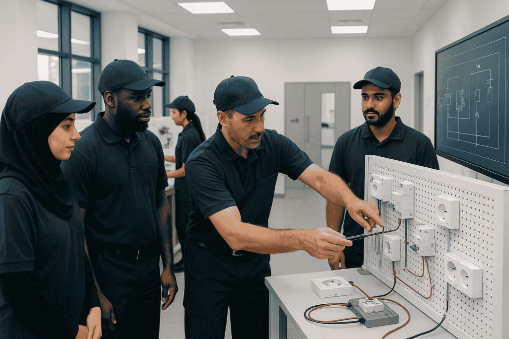 Electrician Training in Electrician Jobs in UAE