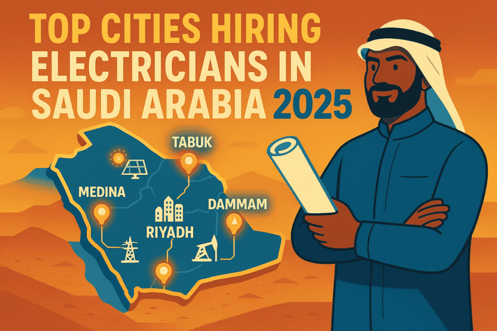 Top Cities Hiring Electricians