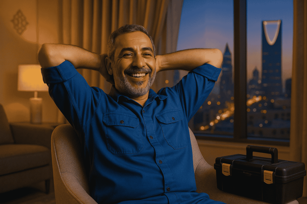 electrician jobs in Saudi Arabia