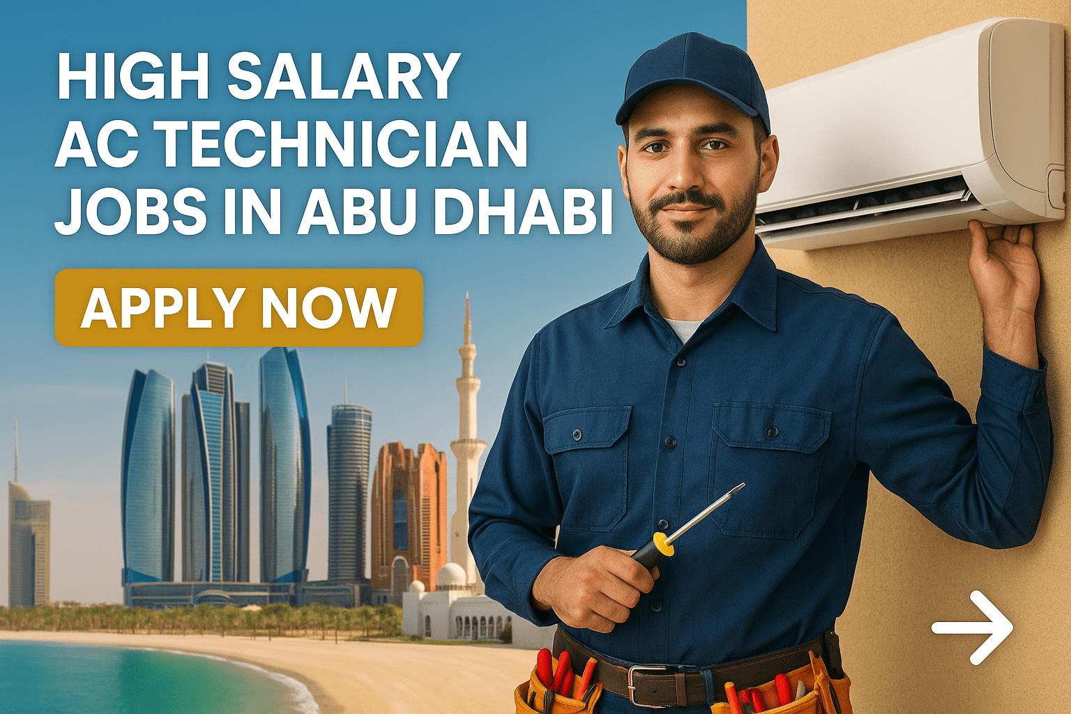 AC Technician Jobs in Abu Dhabi