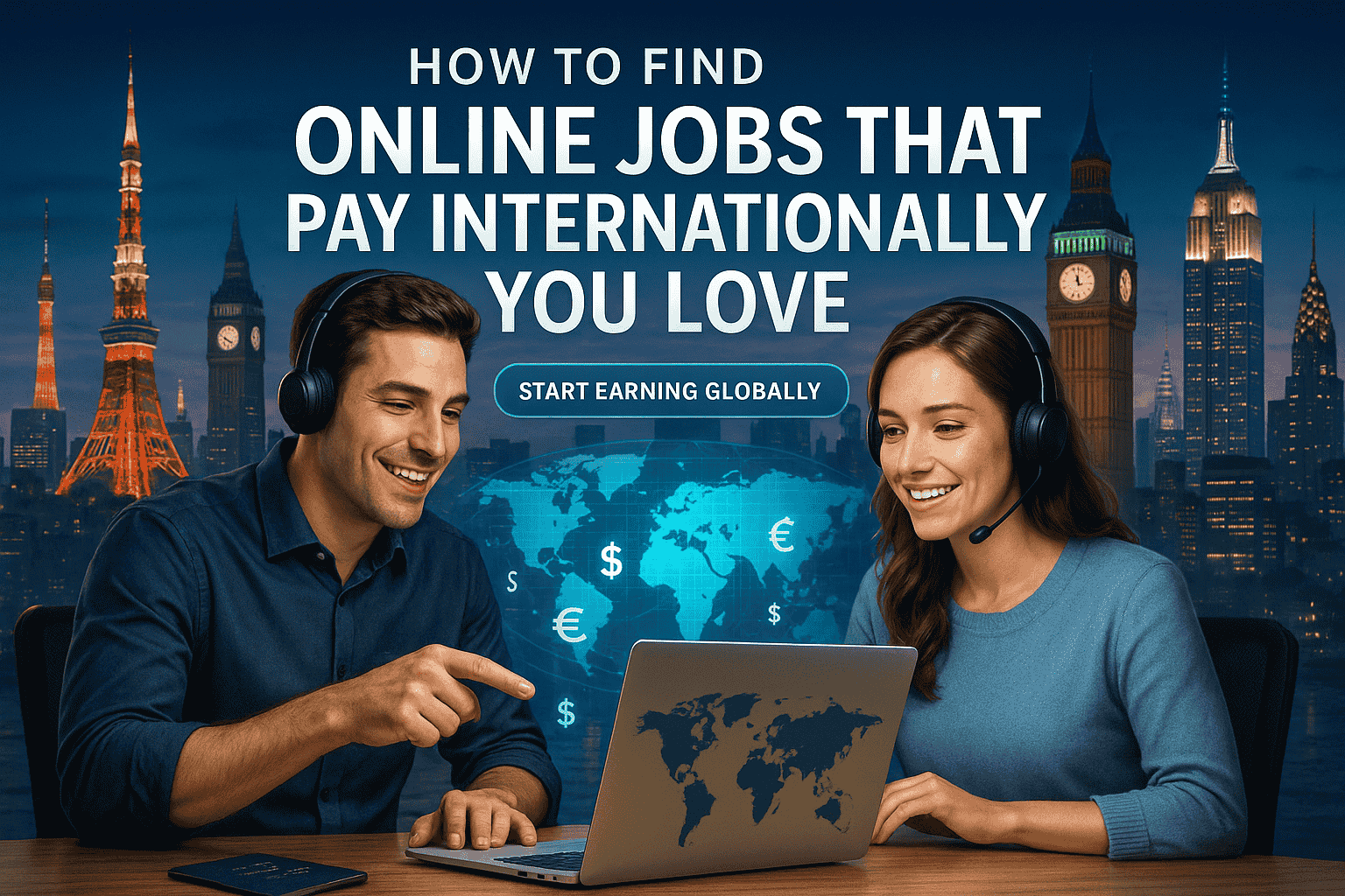 Online Jobs That Pay Internationally