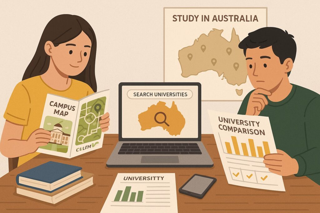 Choosing Universities in Australian