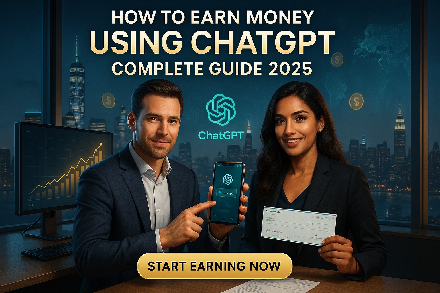 How to Earn Money Using ChatGPT Complete Guide 2025