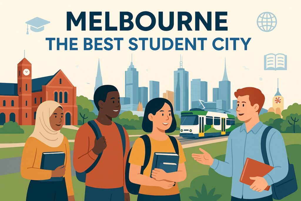 Melbourne Magic as the best student city