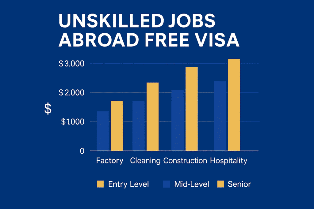 Unskilled Jobs Salary Chart