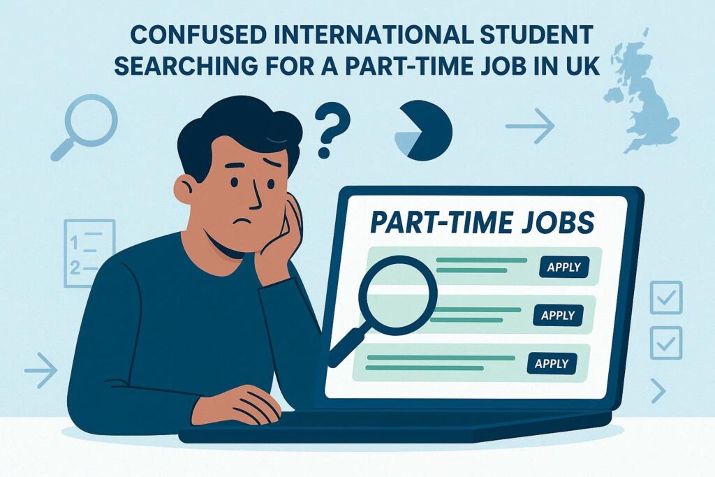 Student searching Part time job