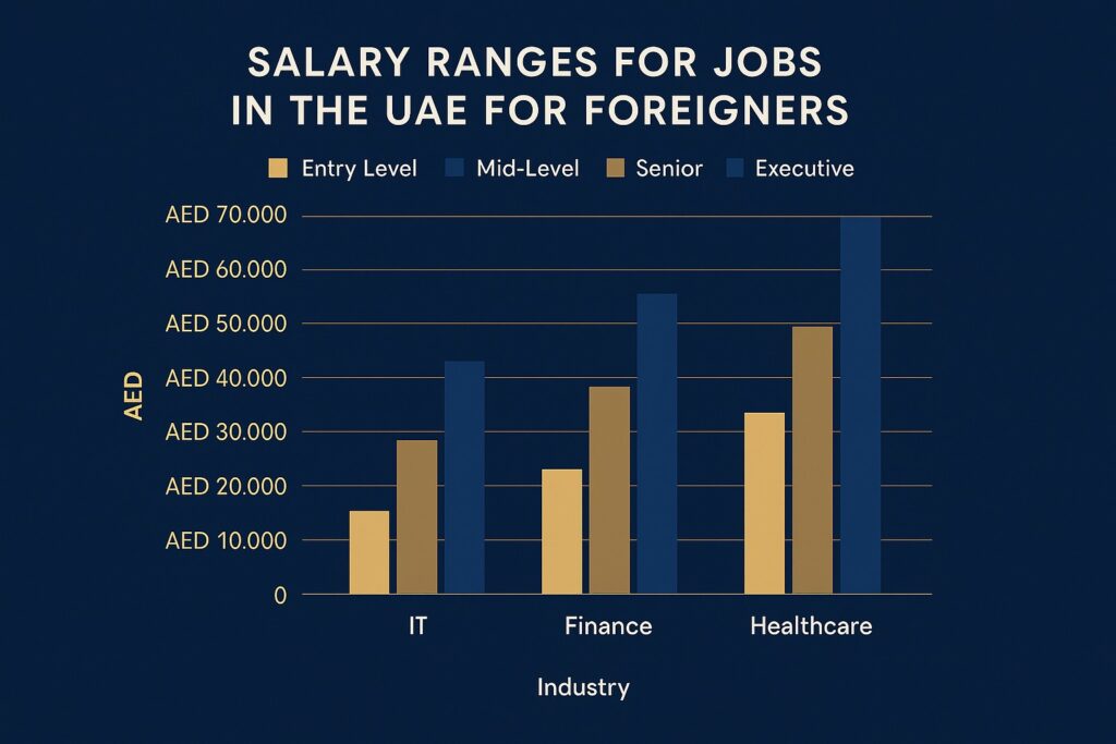 jobs in the UAE for foreigners chart