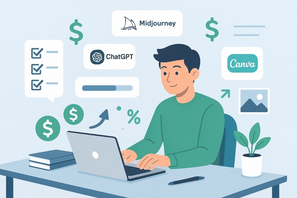 Make Money Using AI Tools.